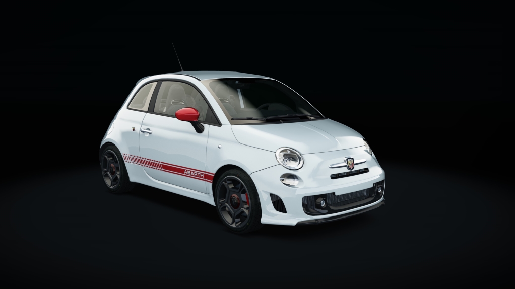 Abarth 500 EsseEsse, skin white