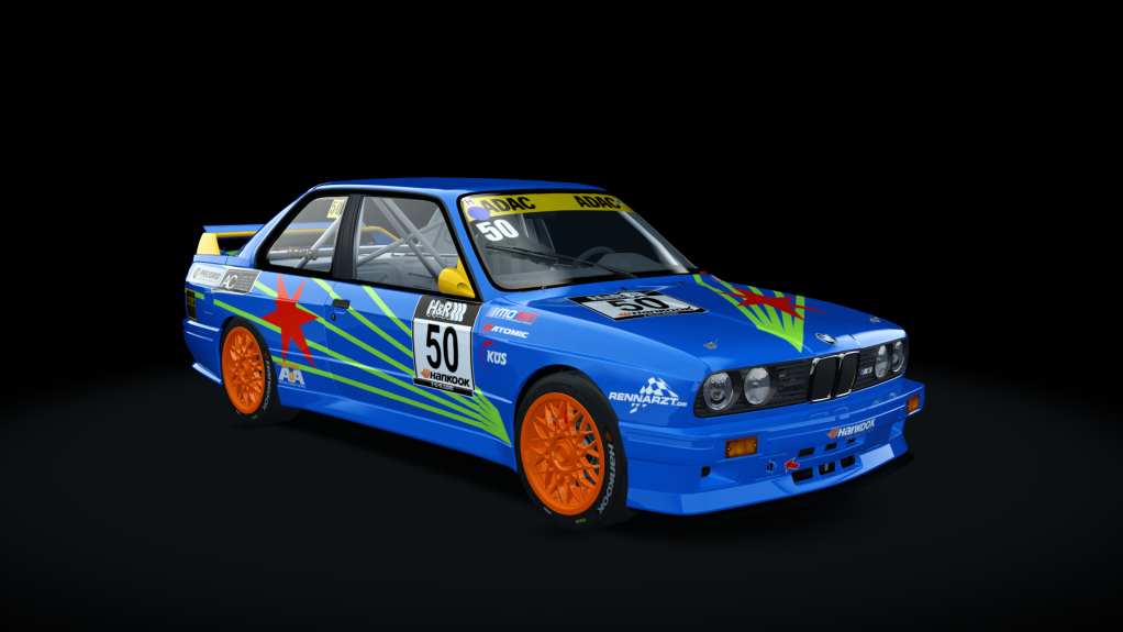 BMW M3 E30 Gr.A 92, skin RCN_50_SG