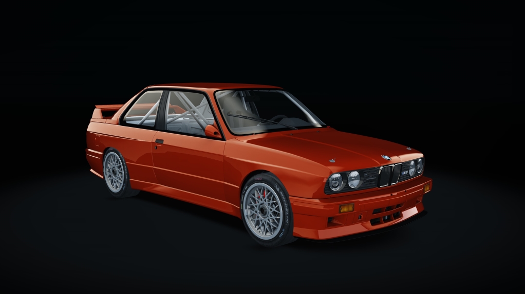 BMW M3 E30 Group A, skin Henna_Red