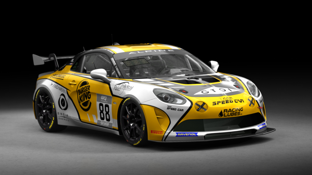 Alpine A110 GT4, skin rm_gt4_european_series_2019_team_speedcar_88