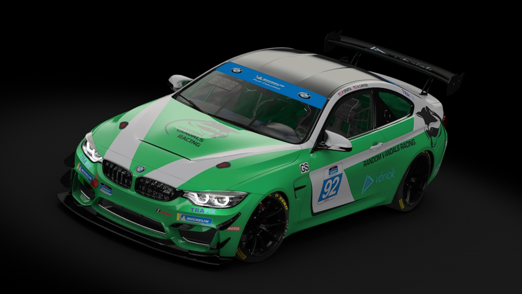 BMW M4 GT4, skin 2022_Random_Vandals_Racing_92