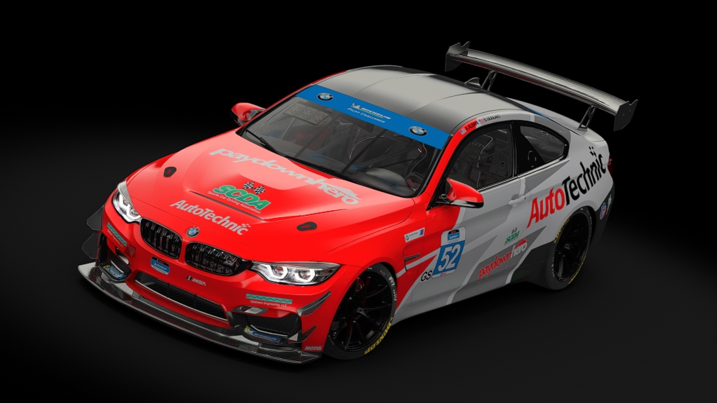 BMW M4 GT4, skin AutoTechnic_52