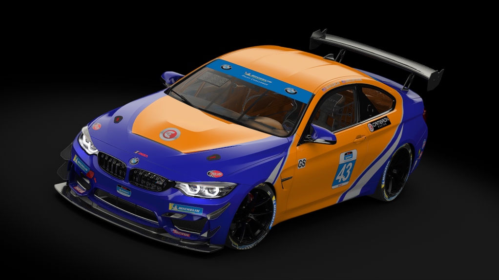 BMW M4 GT4, skin Stephen_Cameron_Racing_43