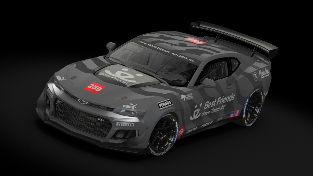 Chevrolet Camaro GT4.R, skin 259-bestfriends