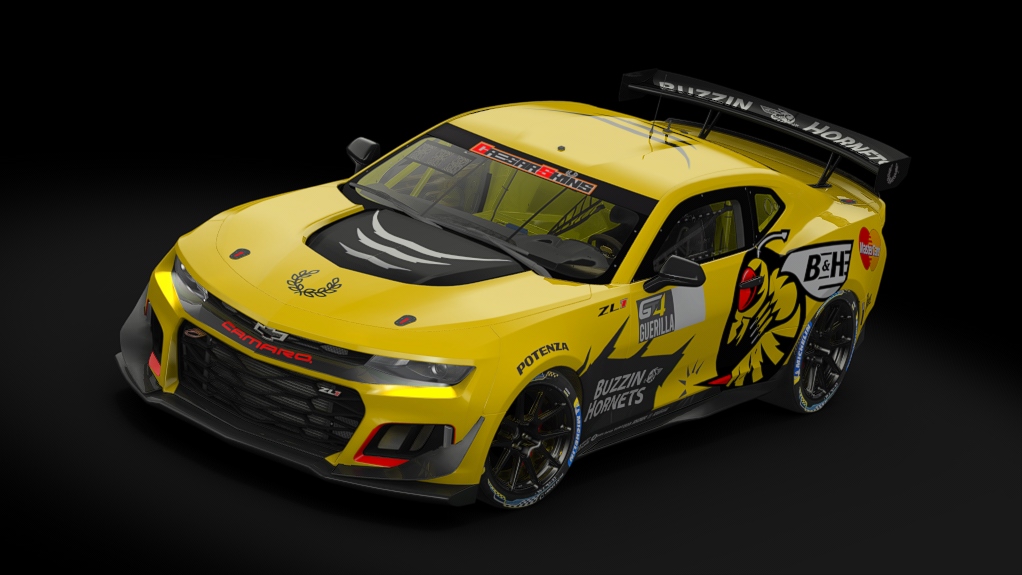 Chevrolet Camaro GT4.R, skin BuzzinHornets