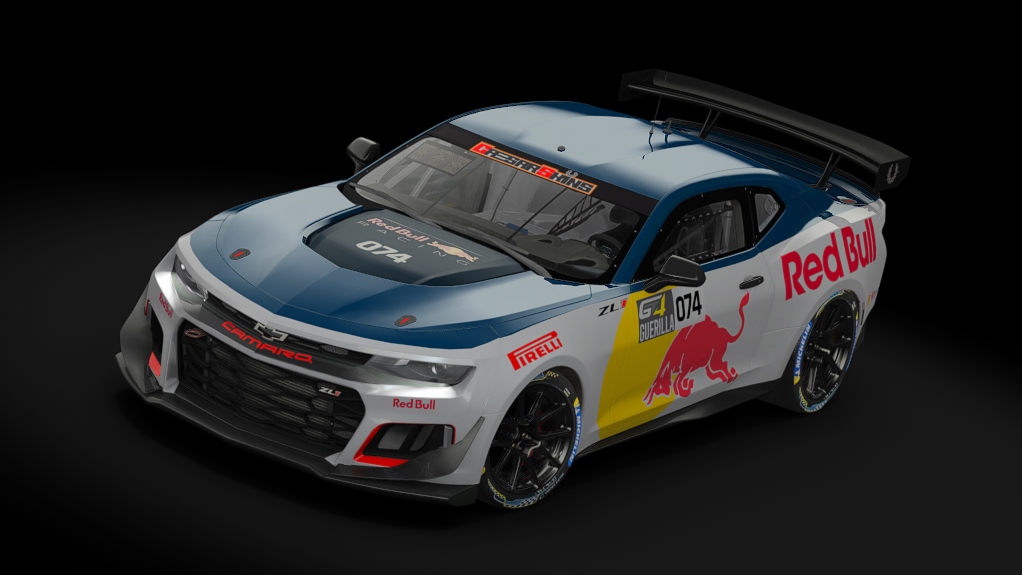 Chevrolet Camaro GT4.R, skin RedBull