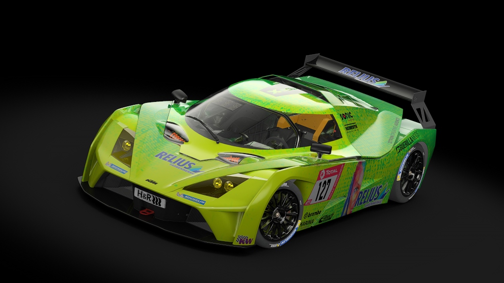 KTM X-BOW GT4, skin gt4_n24h_relius_motorsport_127