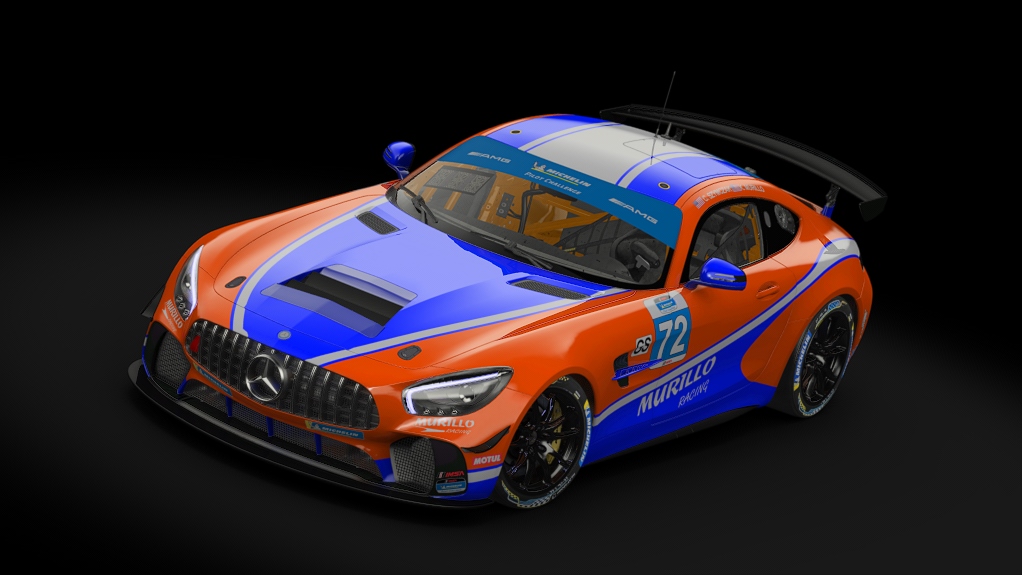 Mercedes AMG GT4, skin 2022_Murillo_Racing_72