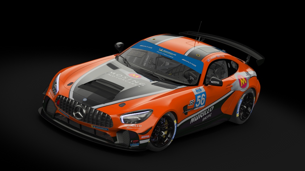 Mercedes AMG GT4, skin Murillo_Racing_56