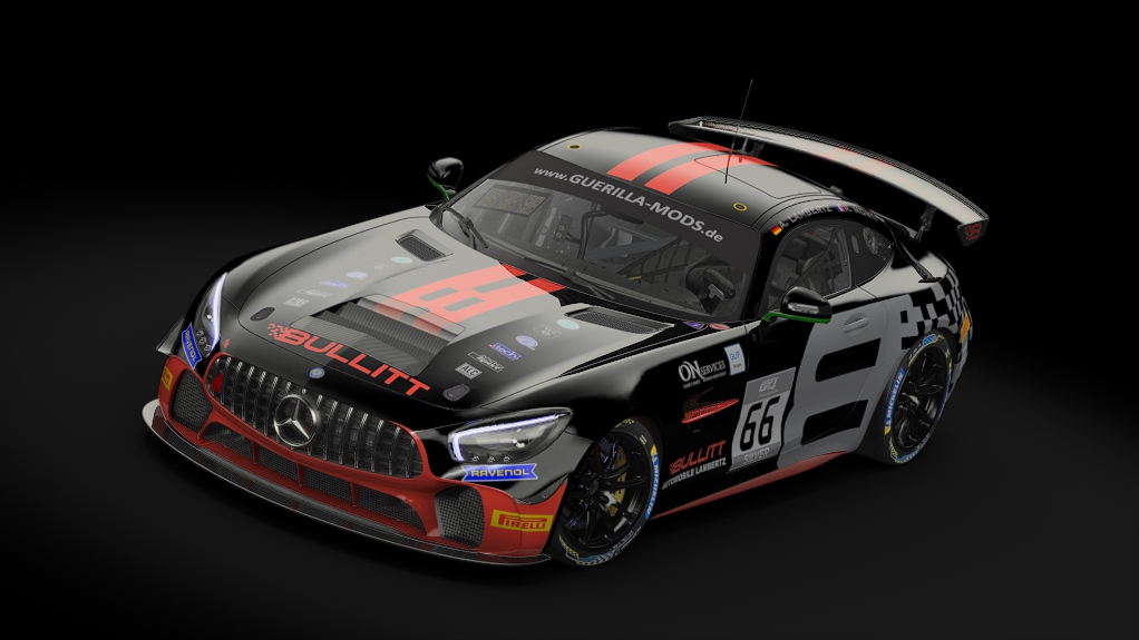 Mercedes AMG GT4, skin gt4_european_series_bullit_motorsports_66