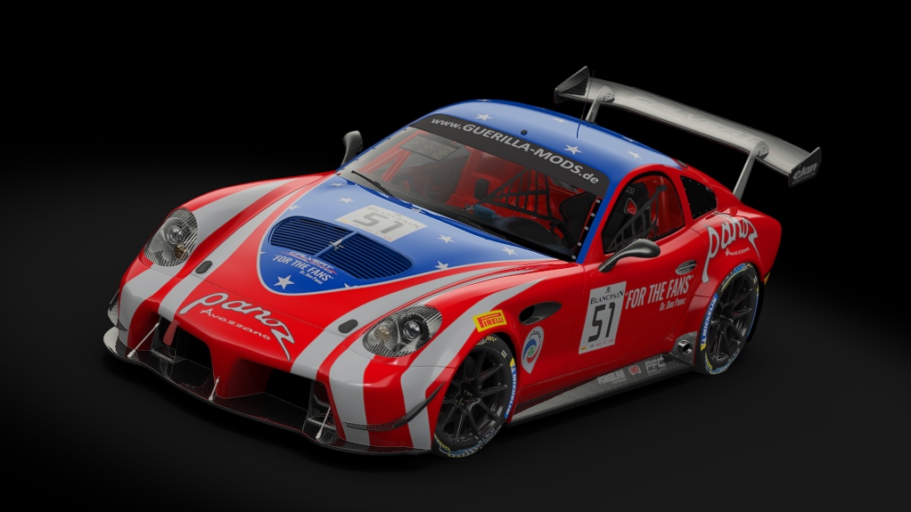 Panoz Avezzano GT4, skin for_the_fans