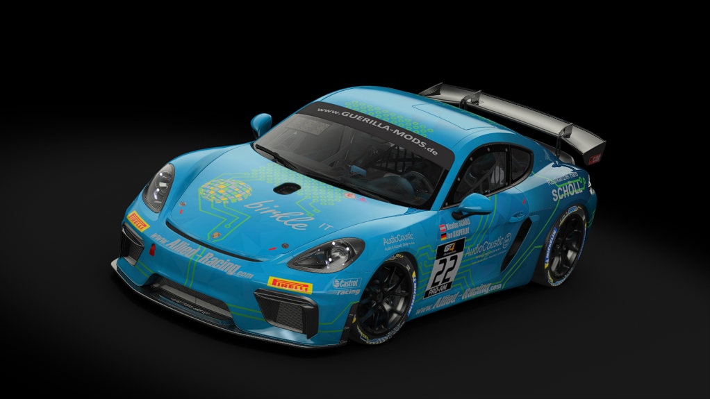 Porsche 718 Cayman GT4 Clubsport, skin rm_gt4_european_series_2019_allied_racing_22