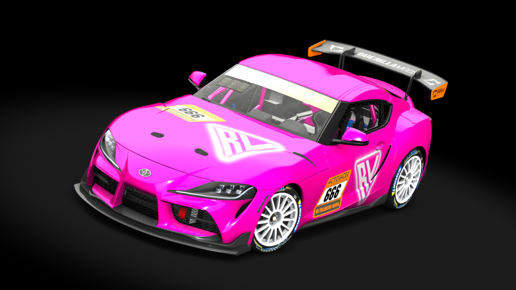 Toyota Supra GT4, skin 6h_666_Racevers