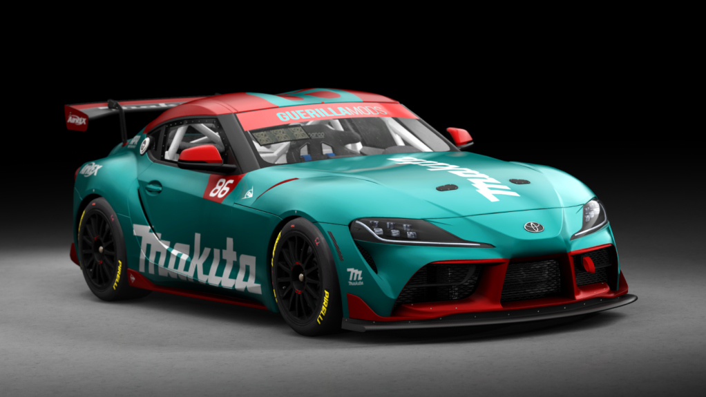 Toyota Supra GT4, skin Makita