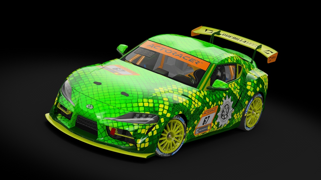 Toyota Supra GT4, skin N24H_MSC-Braunschweig_67