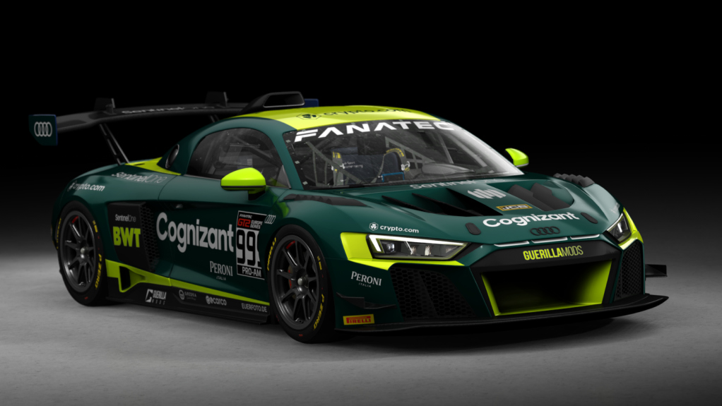 Audi R8 LMS GT2, skin rm_fanatec_gt2_european_series_fictional_cognizant_999