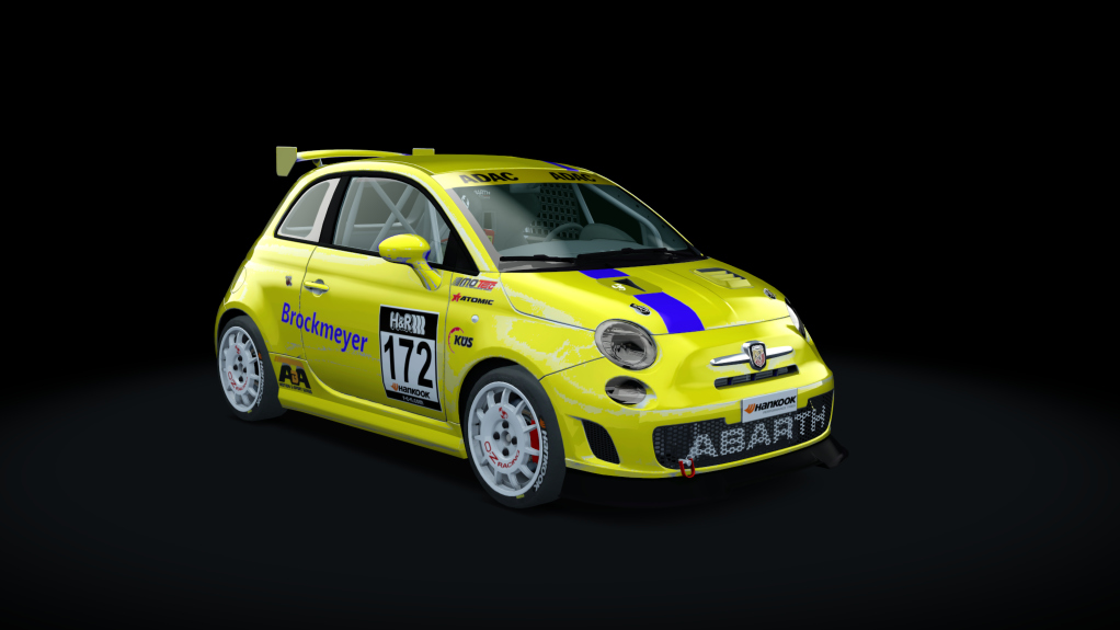 Abarth 500 Assetto Corse, skin RCN_172_TB