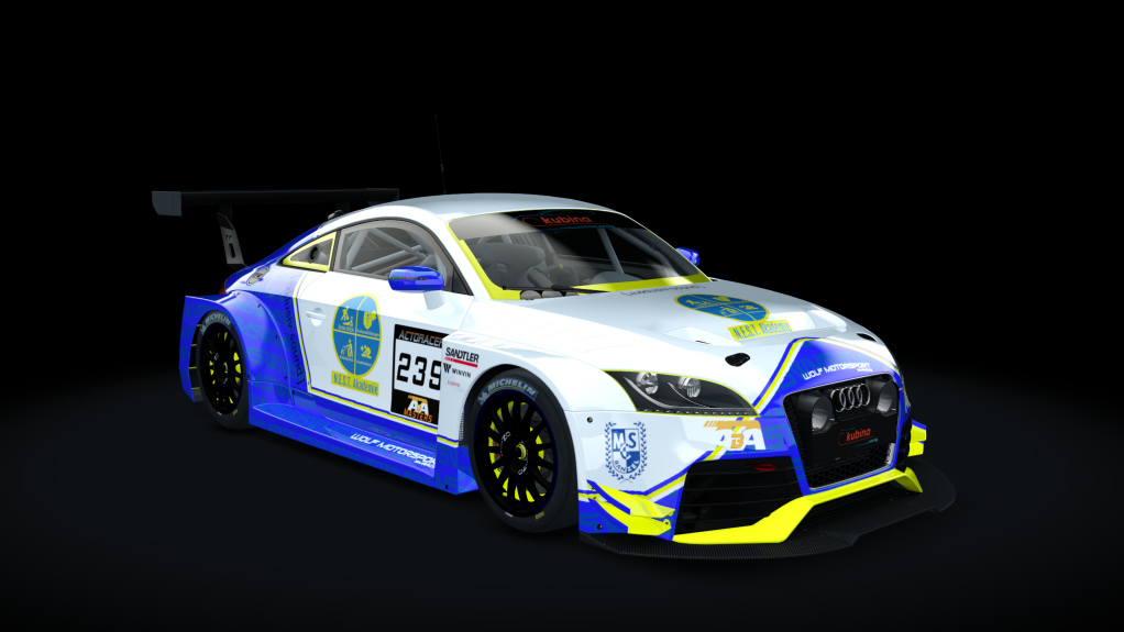 Audi TT RS (VLN), skin 239mwolf