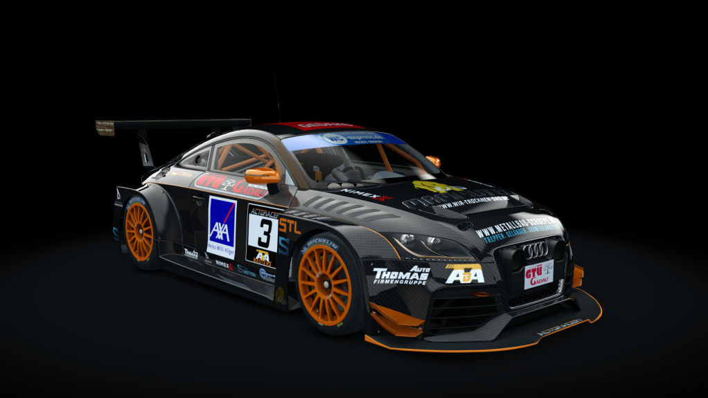 Audi TT RS (VLN), skin 3ajansen