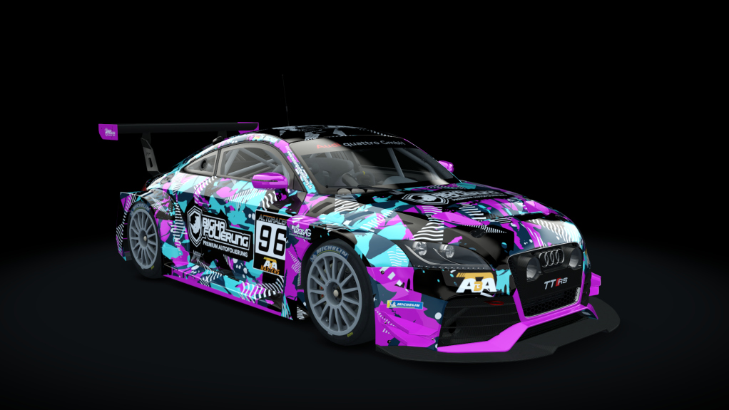 Audi TT RS (VLN), skin 96decker