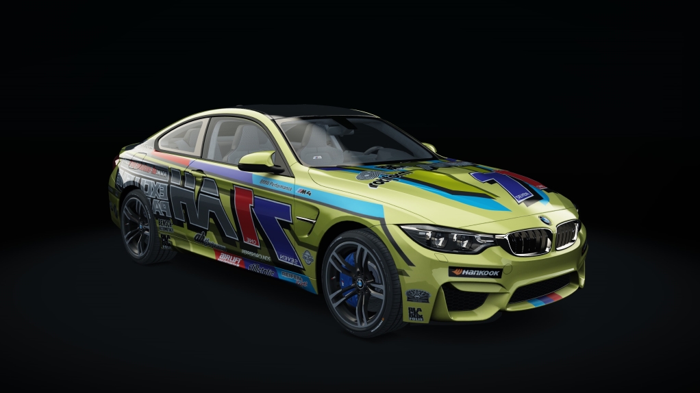 BMW M4 Akrapovic, skin AH_Exclusive