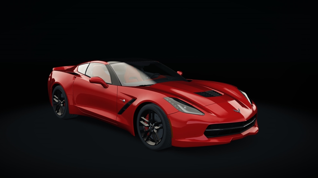 Chevrolet Corvette C7 Stingray, skin 01_torch_red