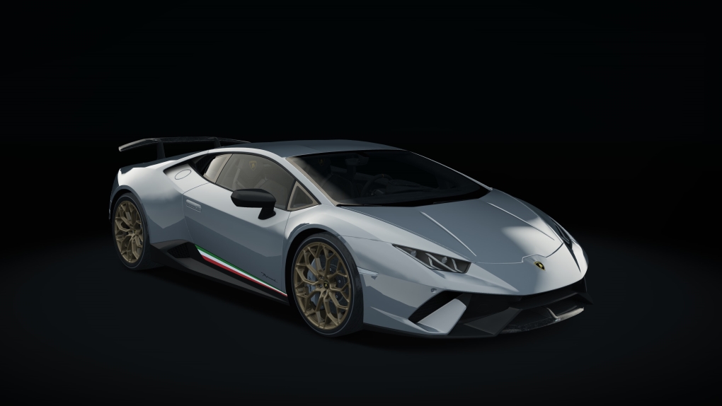 Lamborghini Huracan Performante, skin grigio_nimbus