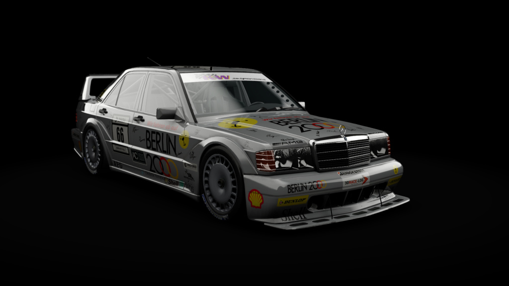 Mercedes-Benz 190E EVO II TWCD, skin Berlin2000