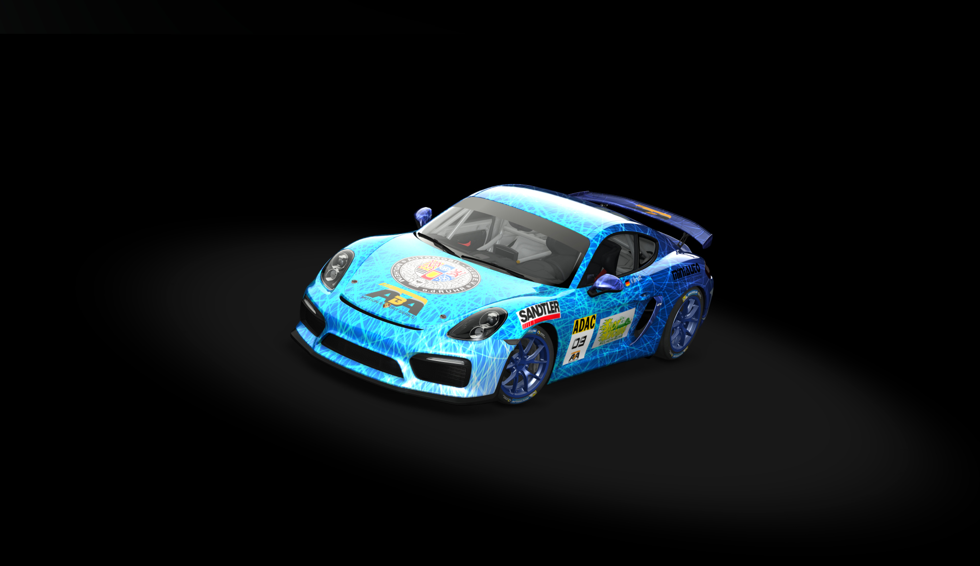 Porsche Cayman GT4 Clubsport, skin 9_brust