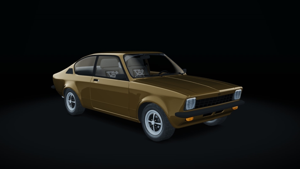 Opel Kadett, skin Englischrot