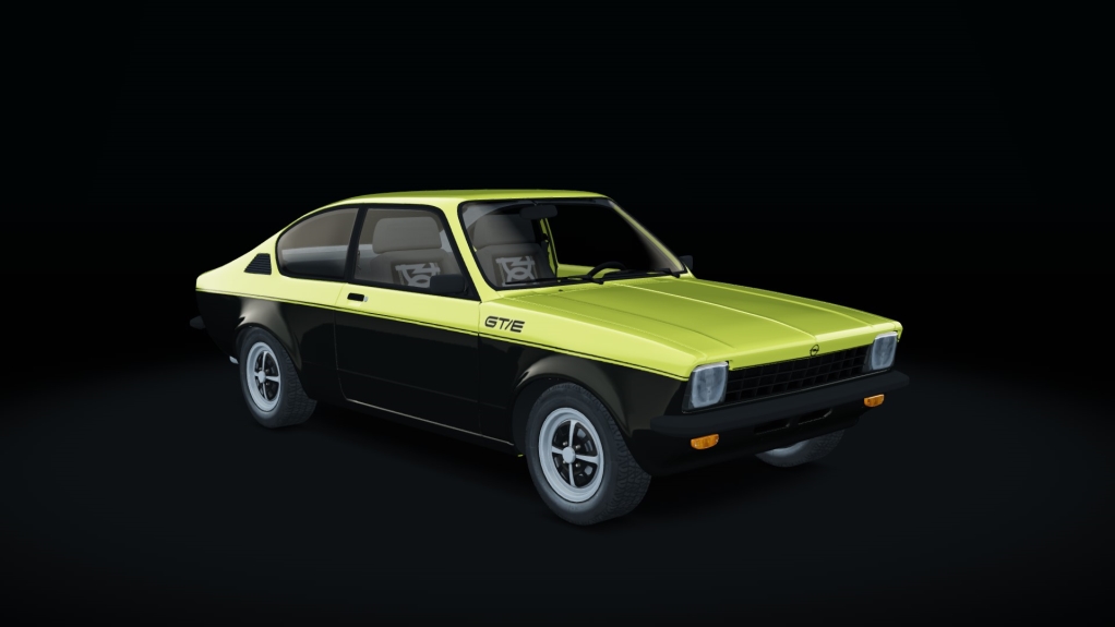 Opel Kadett, skin WhiteYellow