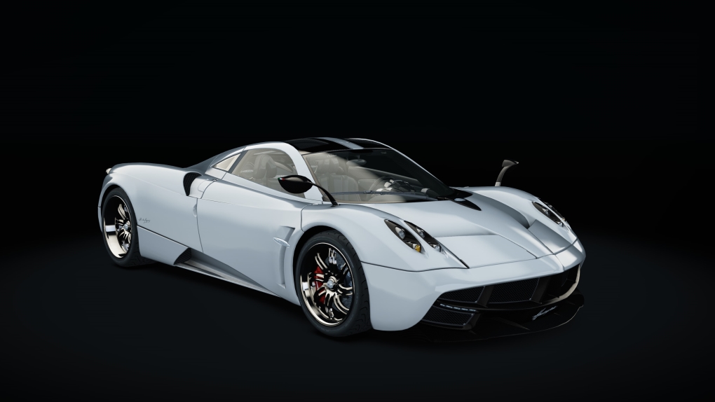 Pagani Huayra, skin light_grey