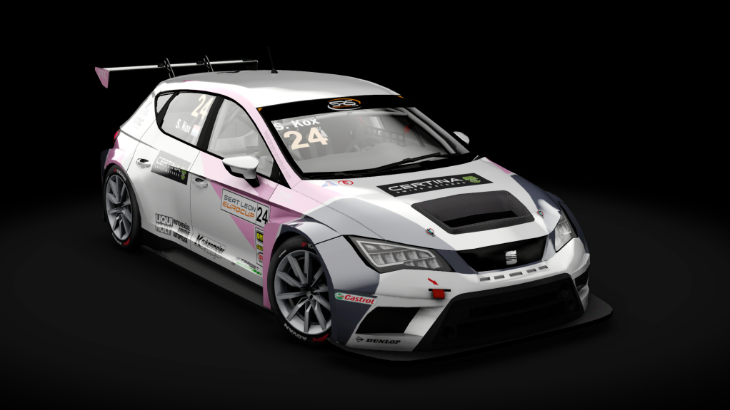 Seat Leon EuroCup, skin 24_KOX