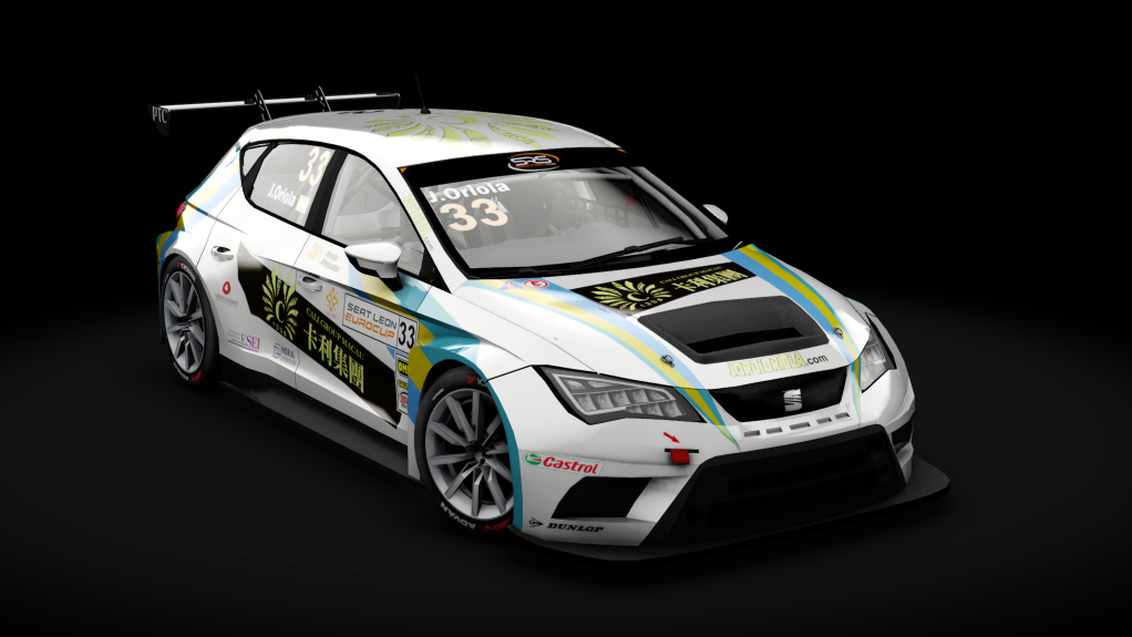 Seat Leon EuroCup, skin 33_ORIOLA