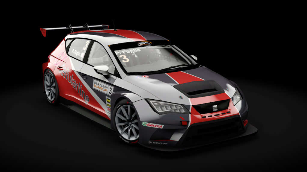 Seat Leon EuroCup, skin 3_FOGLIO