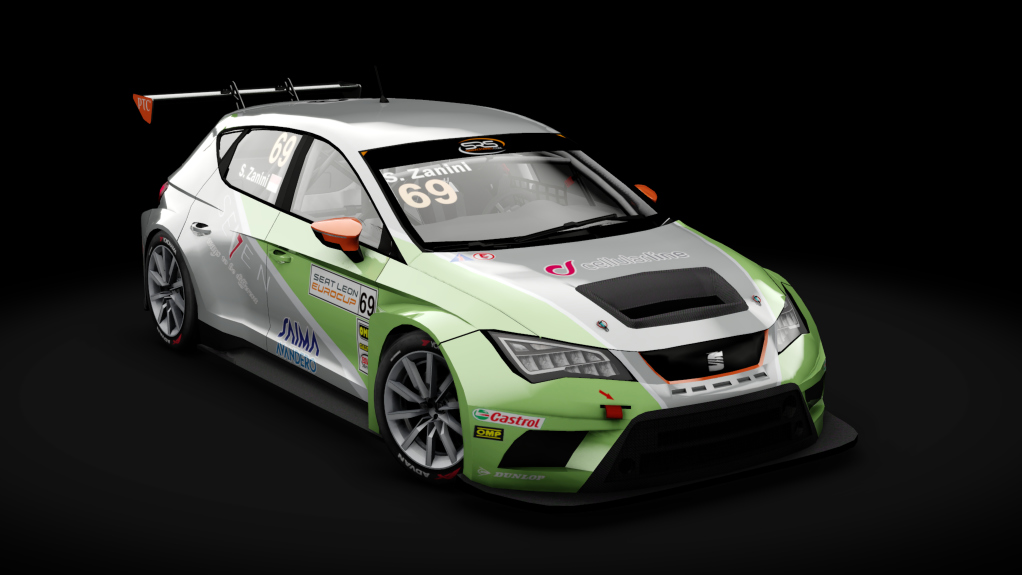 Seat Leon EuroCup, skin 69_ZANINI