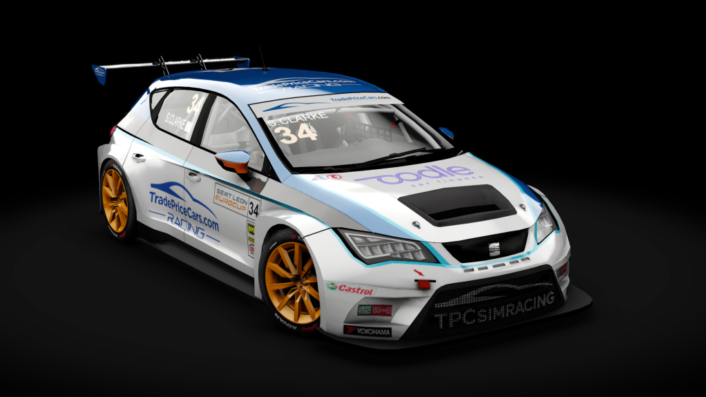 Seat Leon EuroCup, skin shaun_clarke