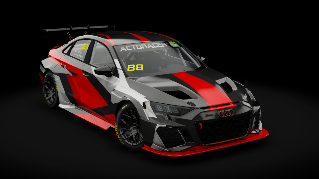 Audi RS3 LMS TCR (2021), skin 24h_88_nrcb