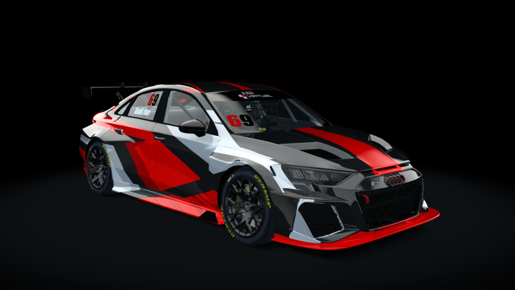 Audi RS3 LMS TCR (2021), skin 69_audi_fun