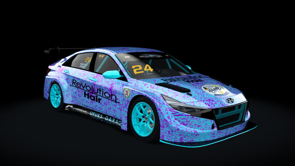 Hyundai Elantra N TCR, skin 24_muldursu_schwarz