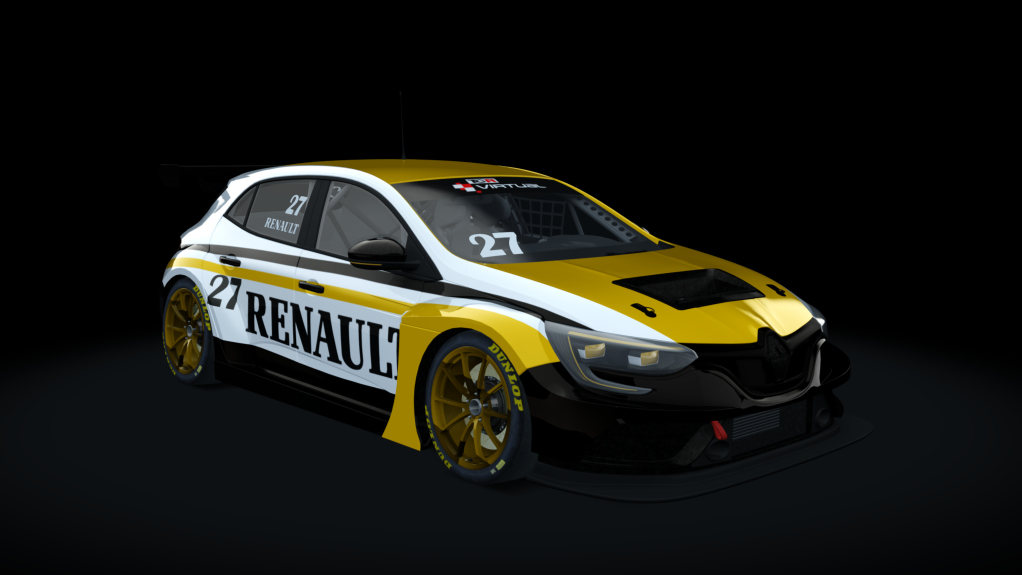 Renault Megane RS TCR, skin 27_Megane_fun