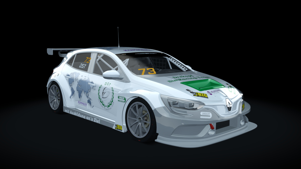 Renault Megane RS TCR, skin 73_lothar_thome 2