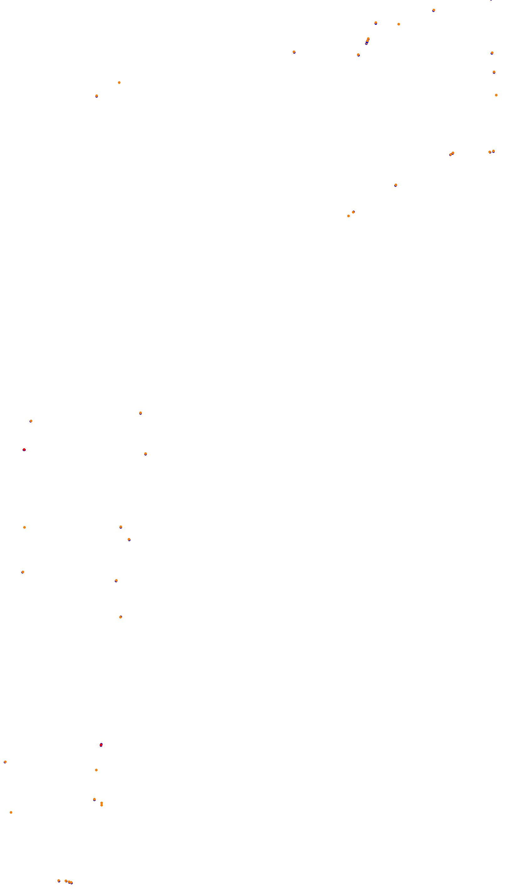 Monza collisions